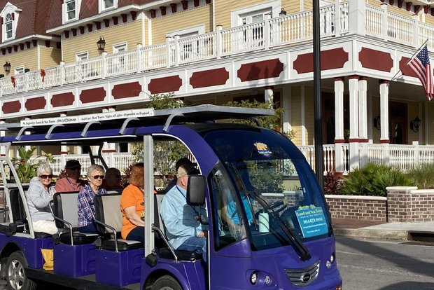 St. Augustine: Tour in golf cart del lungomare e del centro