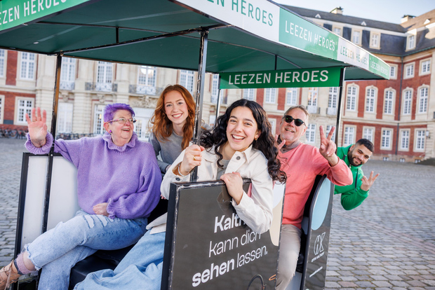 Münster-Highlights-Tour with Rickshaw-Guide