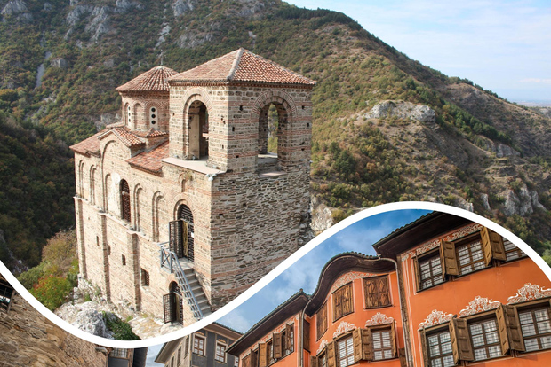 Da Sofia: Tour di un giorno intero a Plovdiv e alla Fortezza di Asen
