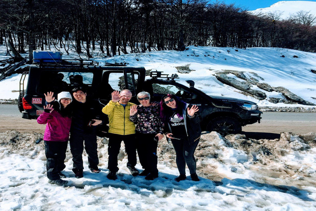 乌斯怀亚四驱车游览法格纳诺湖和埃斯孔迪多湖