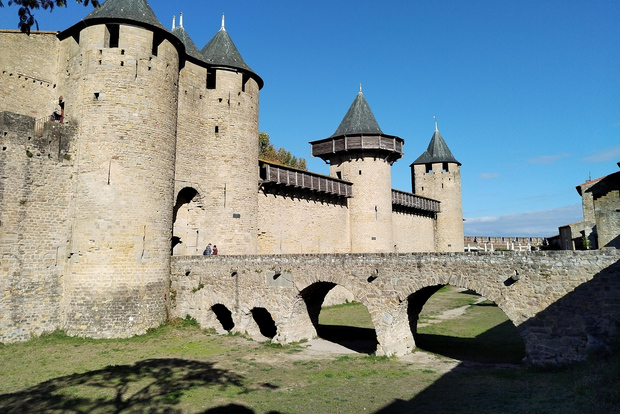 Carcasona: tour privado a pie con Cité de Carcassonne