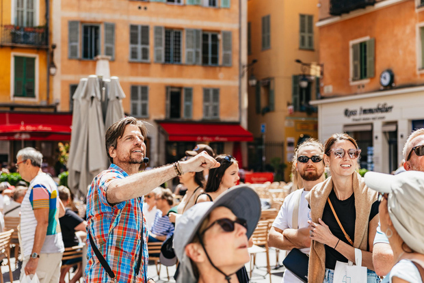 尼斯：老城区和城堡山信息丰富的导览徒步之旅
