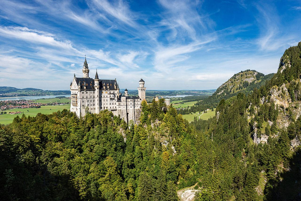Au départ de Munich : Visite privée du château de Neuschwanstein avec repas