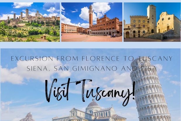 Florencia: Recorrido por la Toscana con Siena, San Gimignano y Pisa