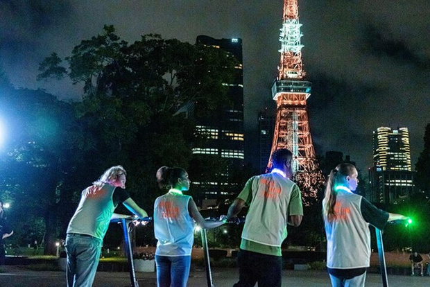Tokyo: giro in e-scooter e tour notturno alla Tokyo Tower