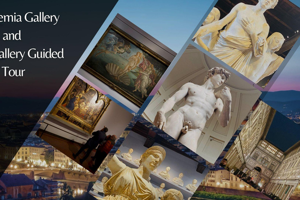 Florens: Uffizierna och Accademia i liten grupp med guide