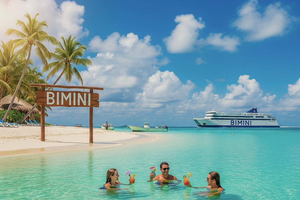 Da Miami: gita di un giorno a Bimini o Grand Bahama in traghetto