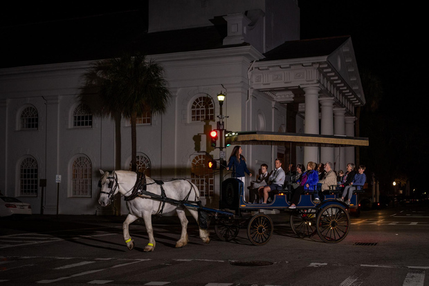 Charleston: Downtown Evening Carriage Tour